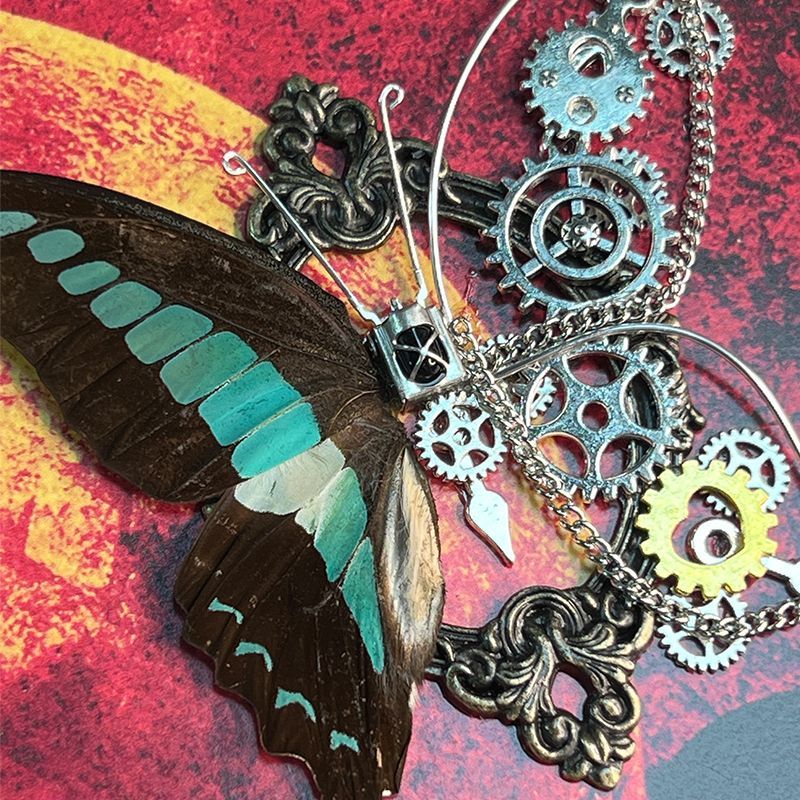 Art Craft Home - Kit DIY Bingkai Kupu-kupu Steampunk Spesimen