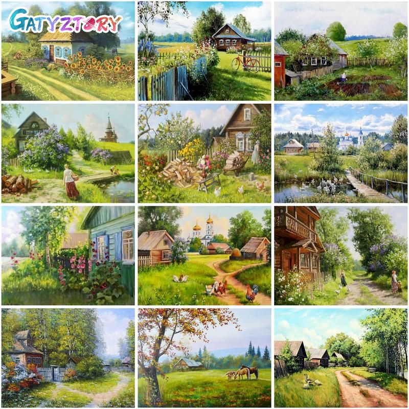 Art Craft Website - Lukisan GATYZTORY Oleh Angka Desa Yang