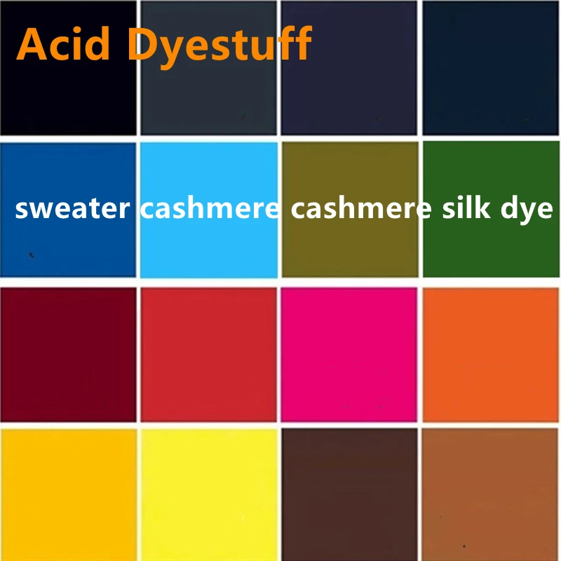 Silk Painting Dye - 20g Pewarna Kain Asam untuk Sweater/kasmir/sutra/nilon,