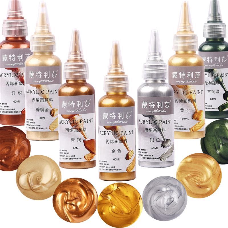 Alcohol Ink Set - Pigmen cat akrilik metalik tahan air