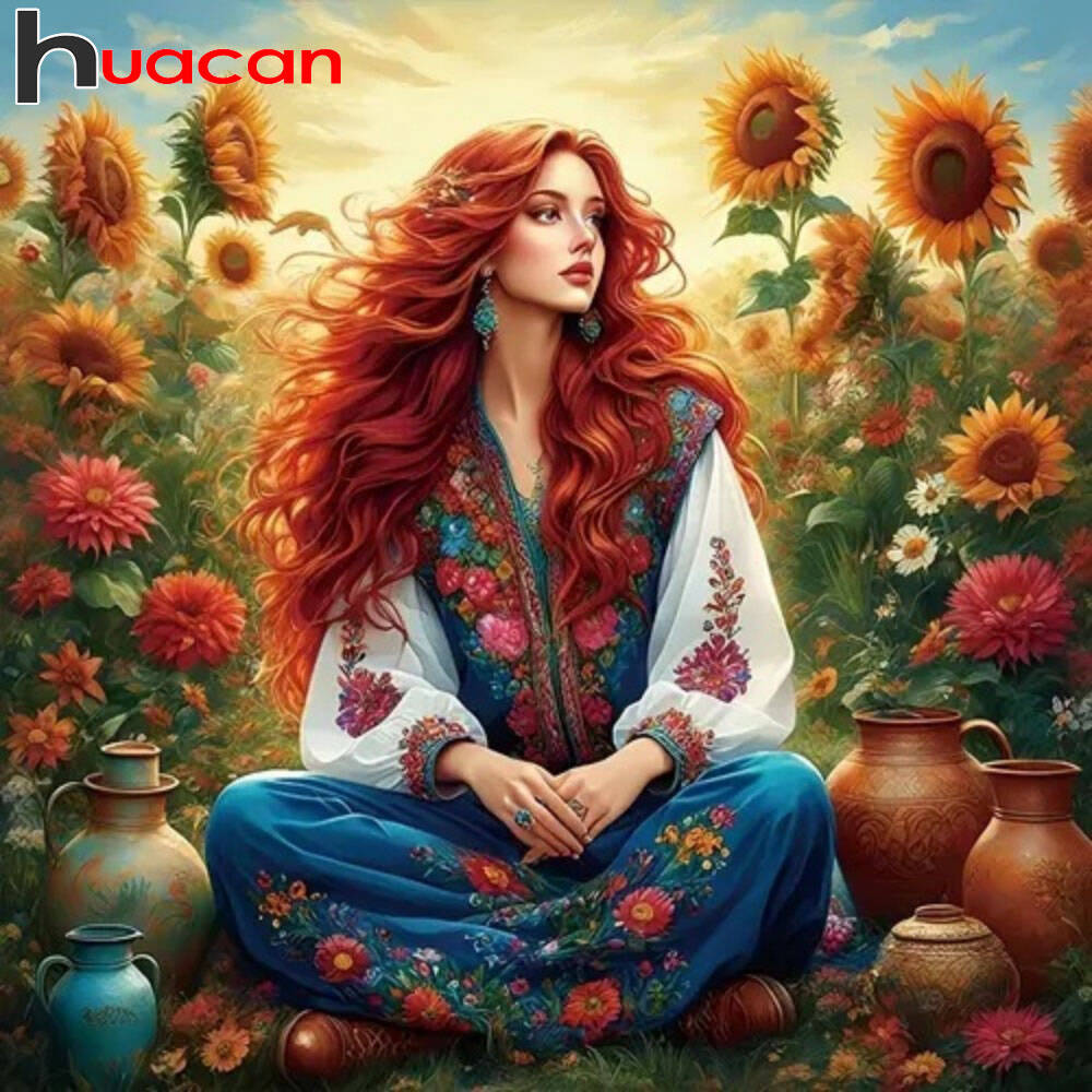 Wallpaper Art And Craft - Huacan 2025 koleksi baru lukisan berlian