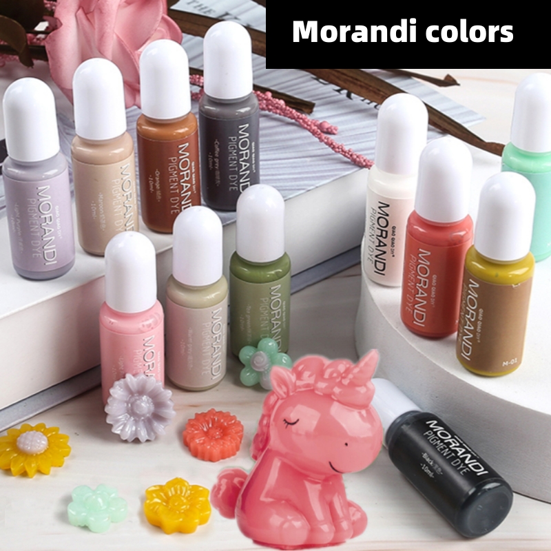 Alcohol Ink Set - Pigmen Warna Opaque Morandi 24 Warna