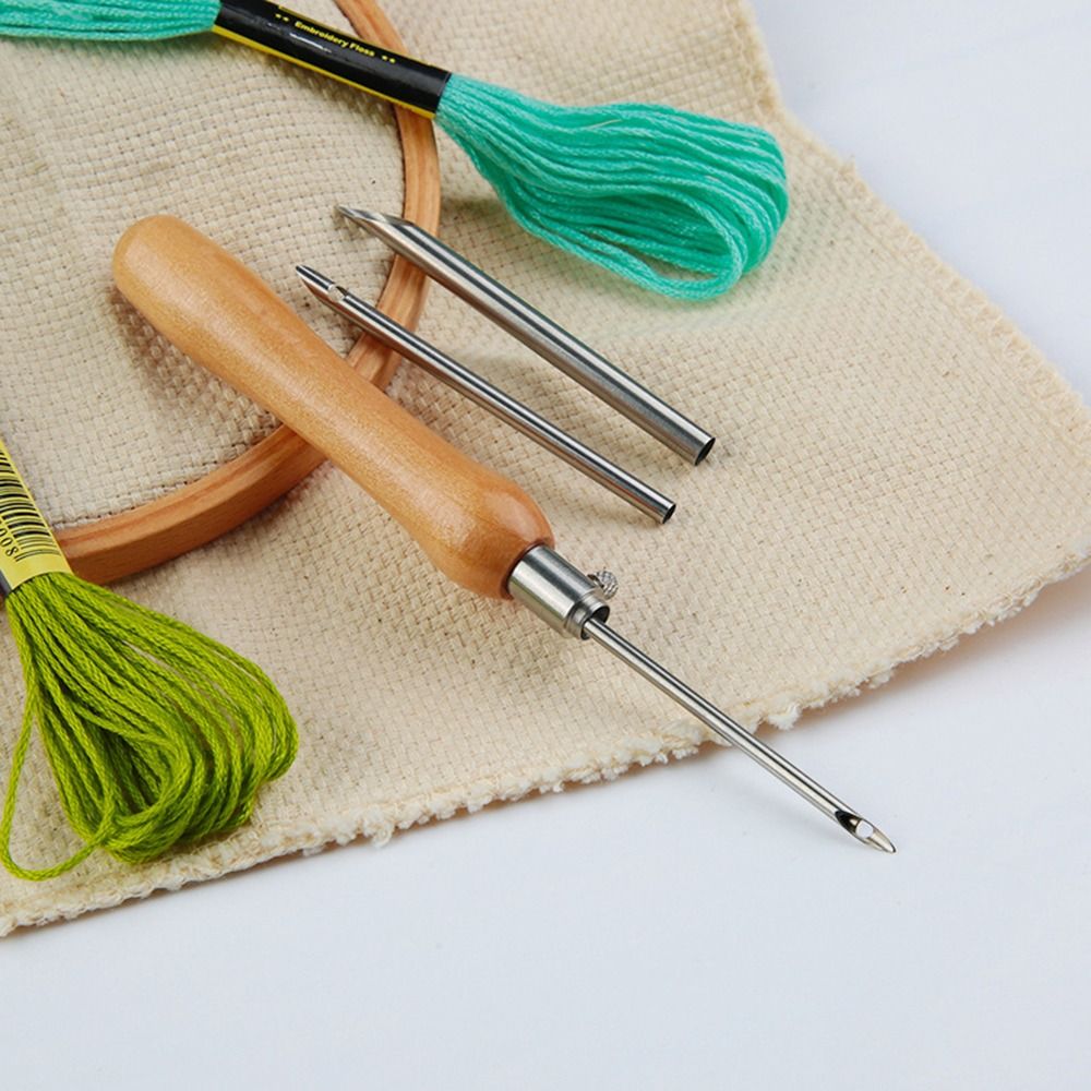 Punch Needle Kit - 5 Buah Set Jarum Punch 2.5mm/3.5mm/5mm