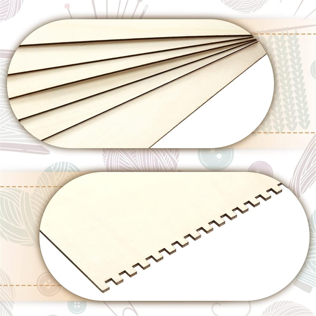 18 Pcs Alat Tenun Keranjang Ka - Art Craft For Adults ulasan dan harga