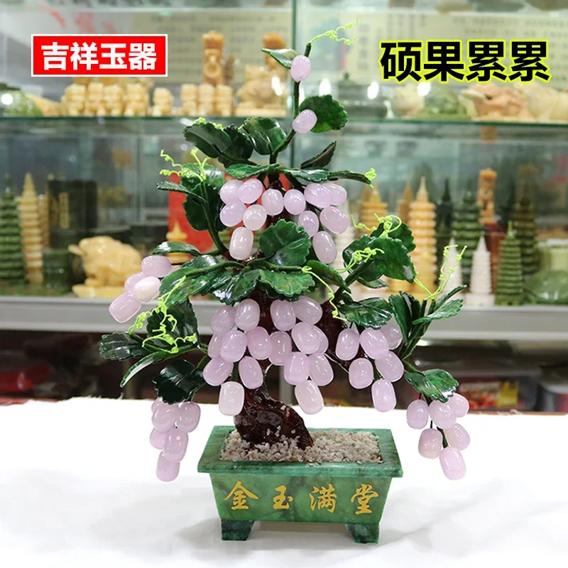 Ornamen Batu Pohon Anggur Zhao - Tv Art And Craft ulasan dan harga