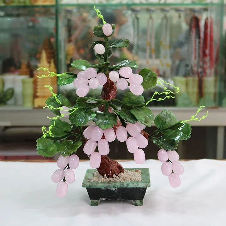 Ornamen Batu Pohon Anggur Zhao - Tv Art And Craft ulasan dan harga
