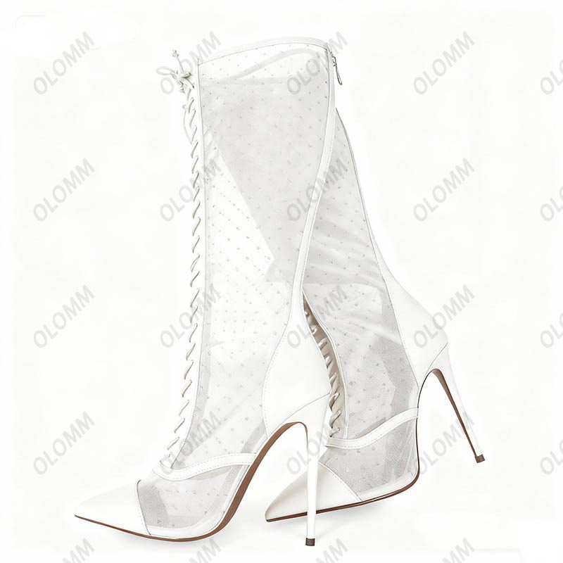 Olomm Sepatu Bot Jaring Tipis  - Art Craft For Adults ulasan dan harga