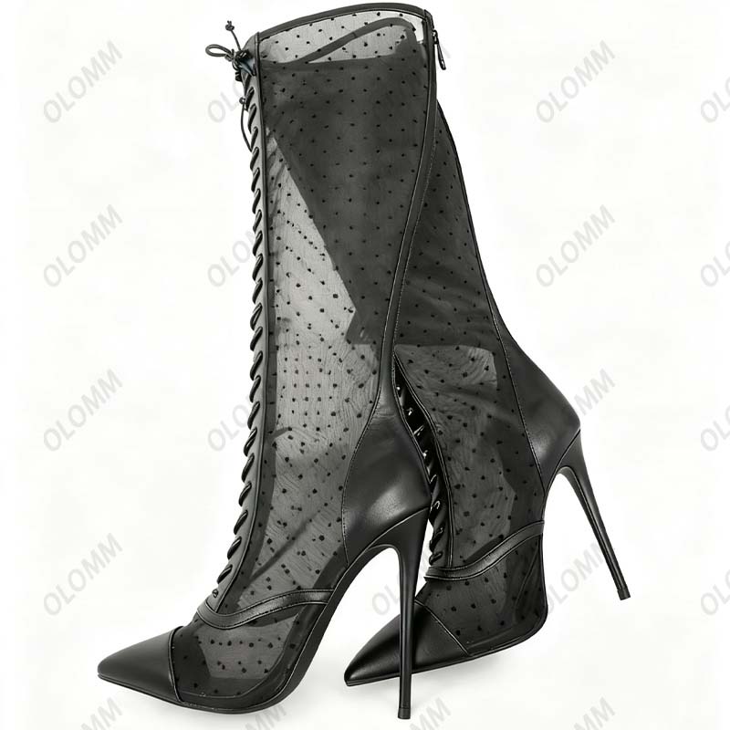 Olomm Sepatu Bot Jaring Tipis  - Art Craft For Adults ulasan dan harga