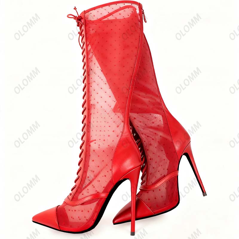 Olomm Sepatu Bot Jaring Tipis  - Art Craft For Adults ulasan dan harga