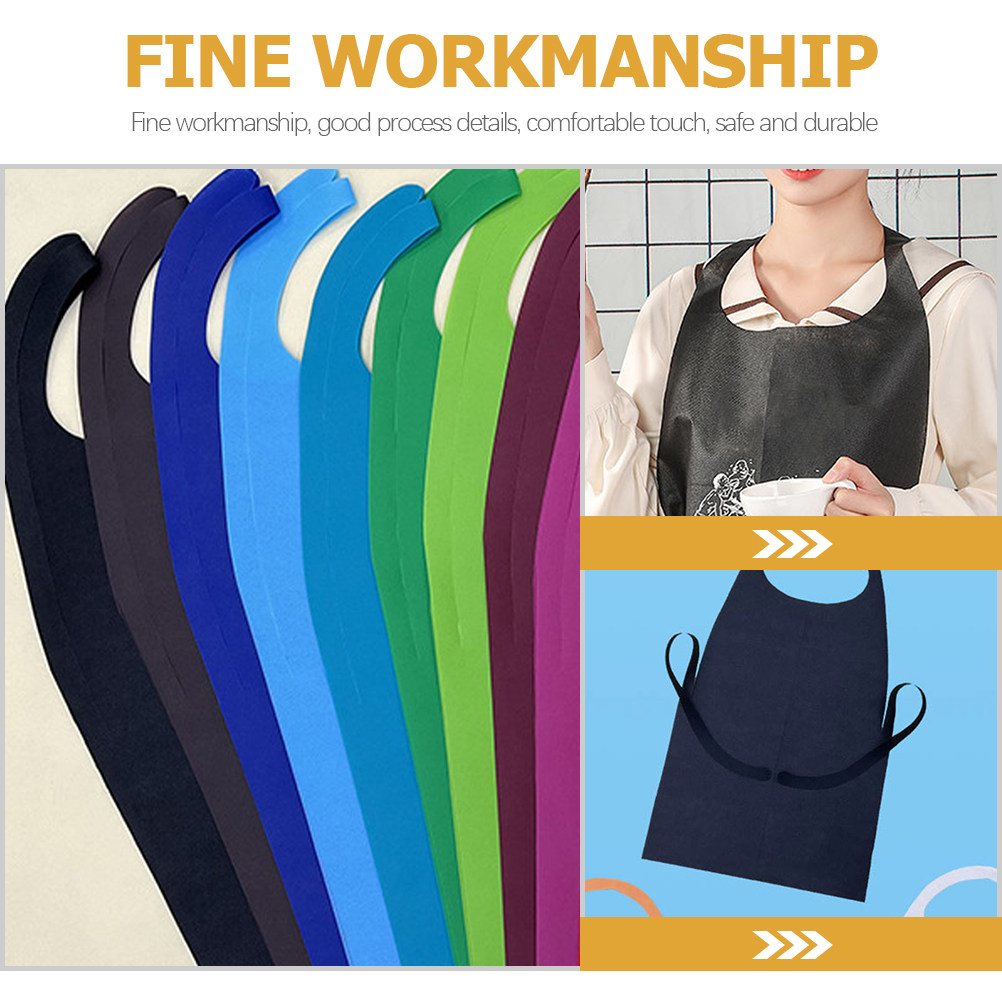 12Pcs Apron Sekali Pakai Bahan - Art Craft For Adults ulasan dan harga