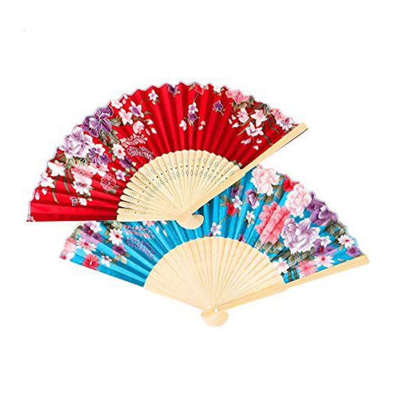 Kipas sutra gaya Jepang Tiongk - Art Craft Website ulasan dan harga
