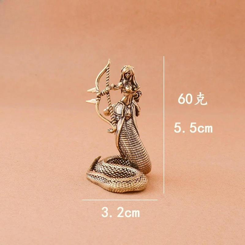 1 Buah Ornamen Medusa Kuningan - Tv Art And Craft ulasan dan harga