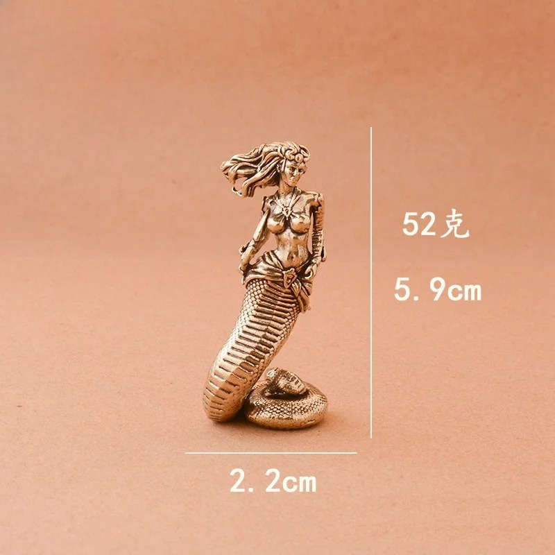 1 Buah Ornamen Medusa Kuningan - Tv Art And Craft ulasan dan harga