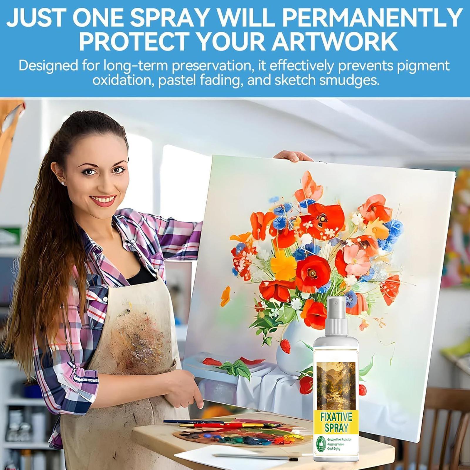 Semprotan Fixative 120ml Penge - Wallpaper Art And Craft ulasan dan harga