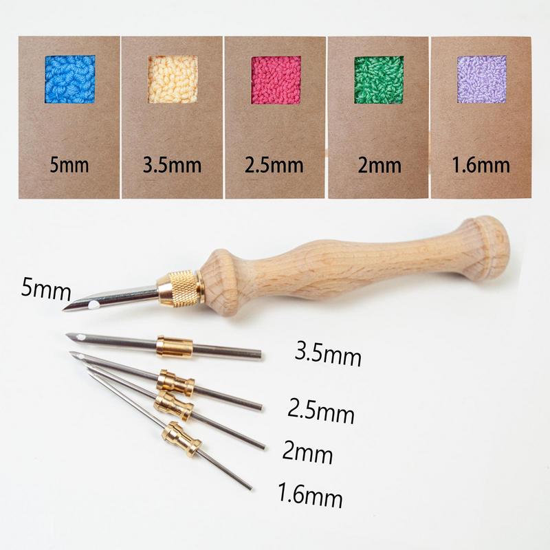 Kit pena bordir Magics jarum,  - Punch Needle Kit ulasan dan harga