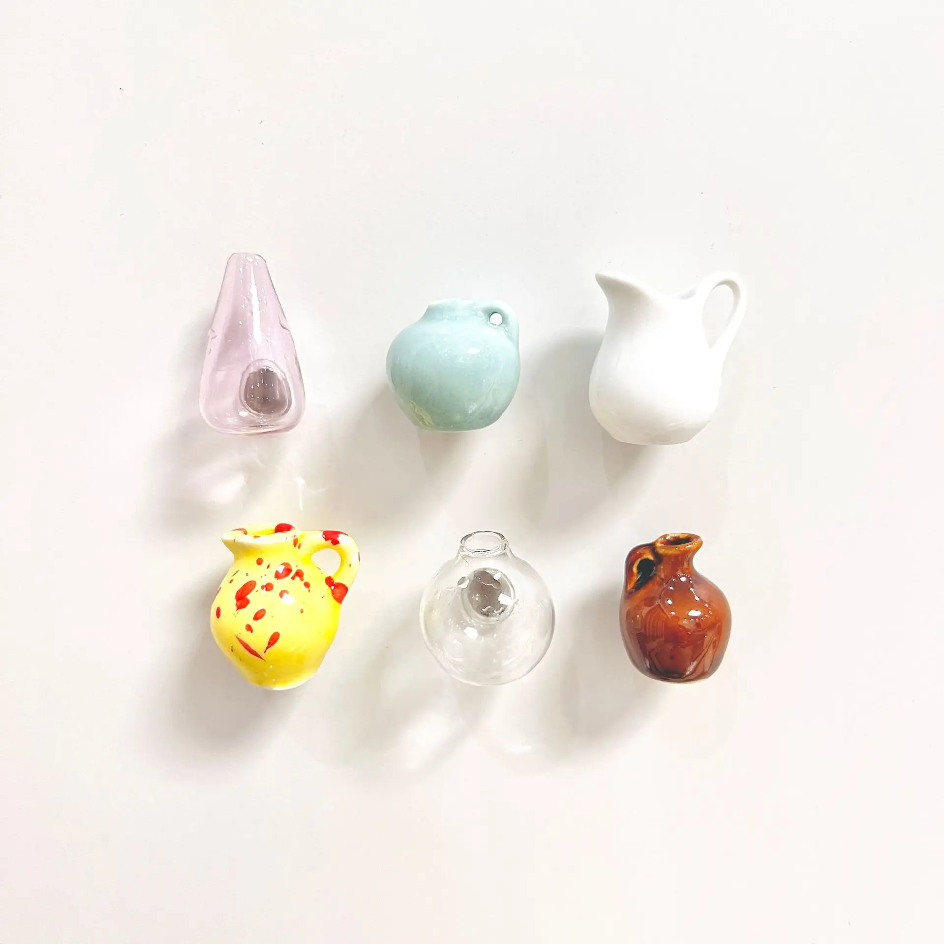 Vas Kaca MINI Kreatif Lucu unt - Art Craft Magnet ulasan dan harga