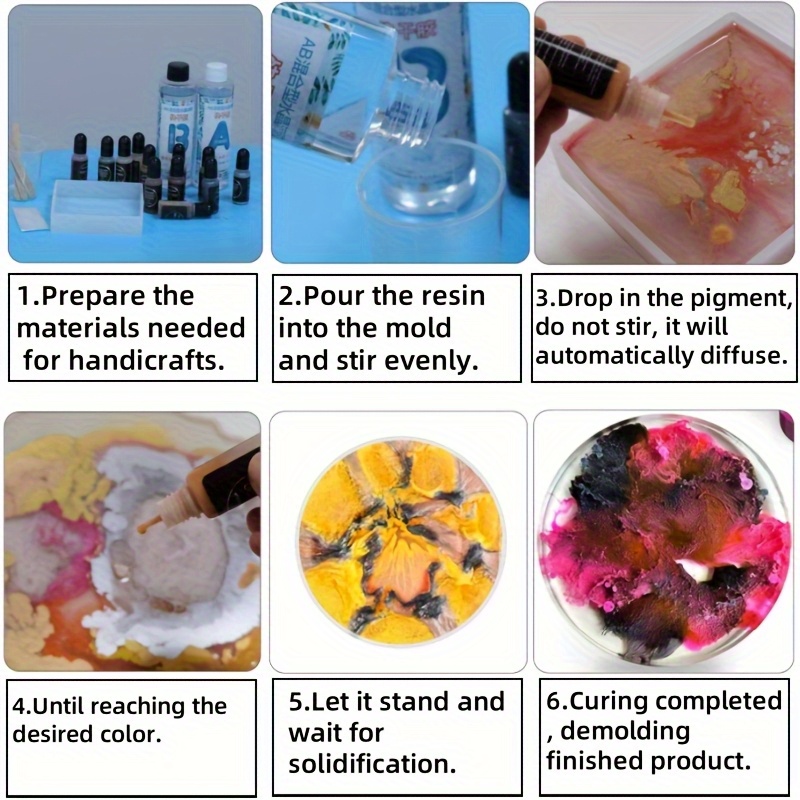12 Set Warna Logam 3DRendering - Alcohol Ink Set ulasan dan harga