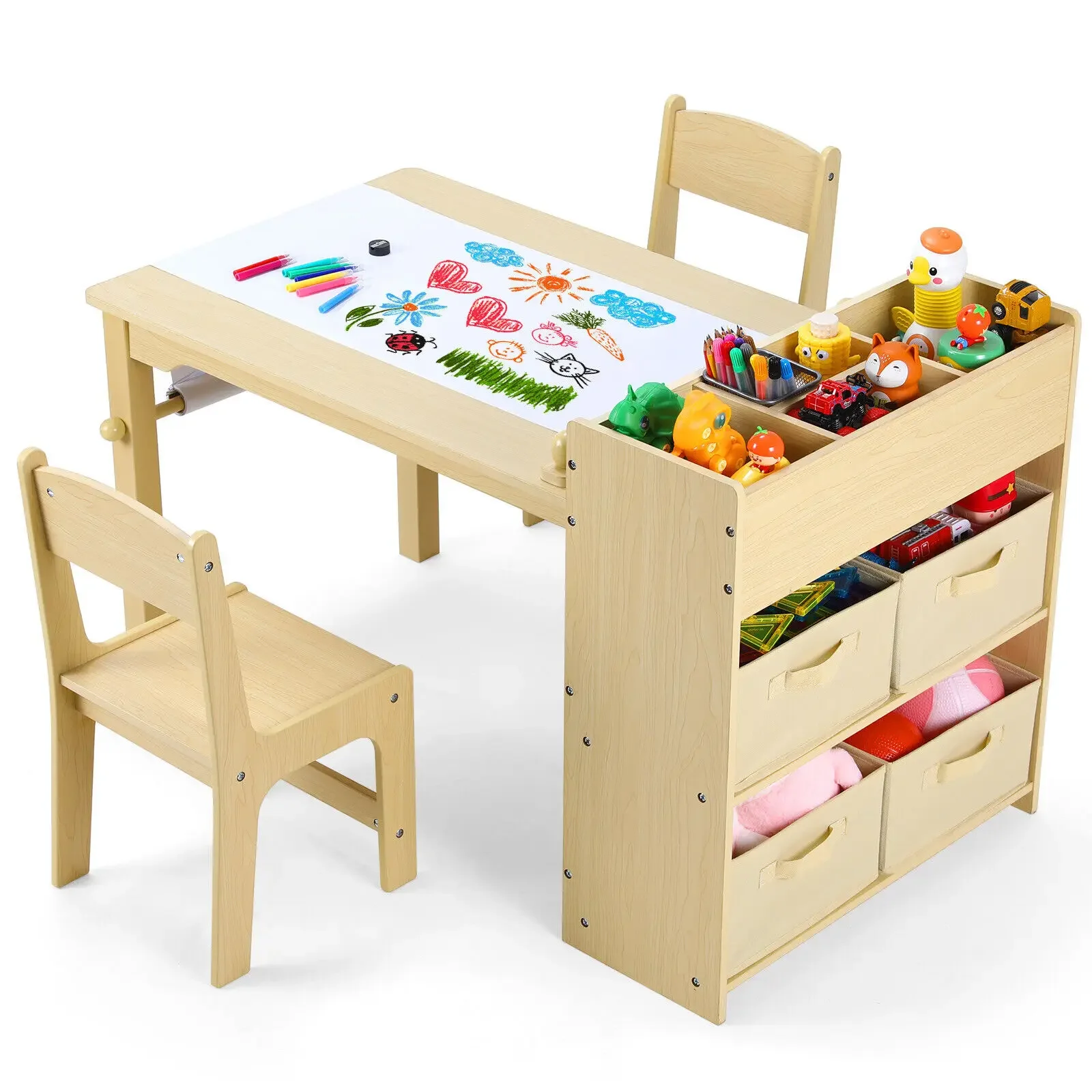 Meja Seni Anak & 2 Kursi Set M - Art And Craft Quotes For Kids ulasan dan harga