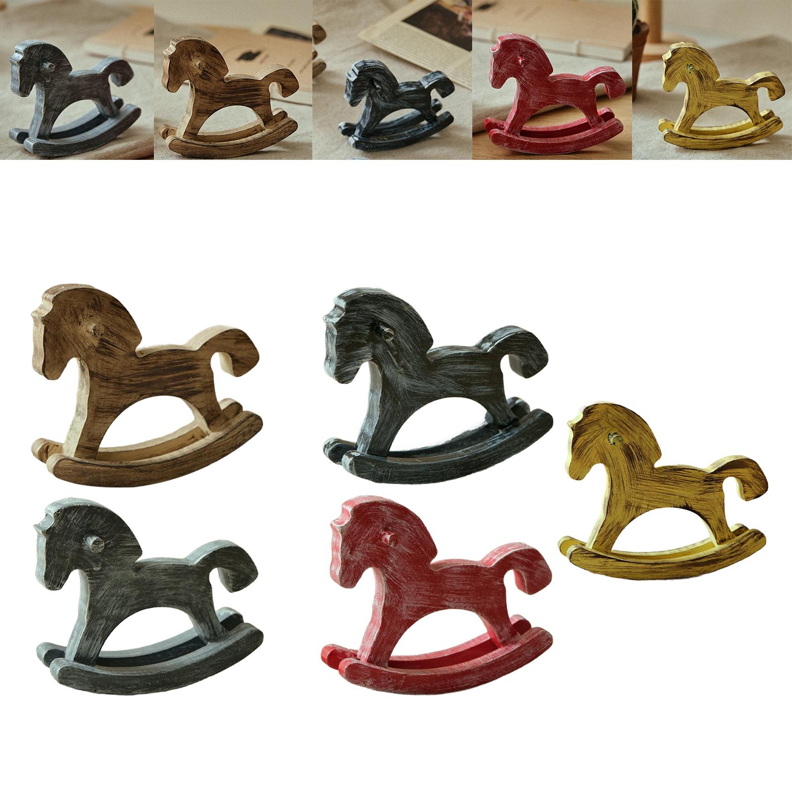 Kuda Goyang Kayu Dekorasi Ruma - Art Craft Horse ulasan dan harga
