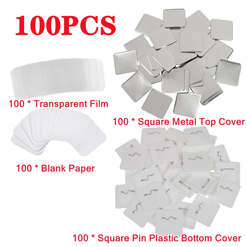 50/100PCS 50*50mm Magnet Kulka - Art Craft Magnet ulasan dan harga