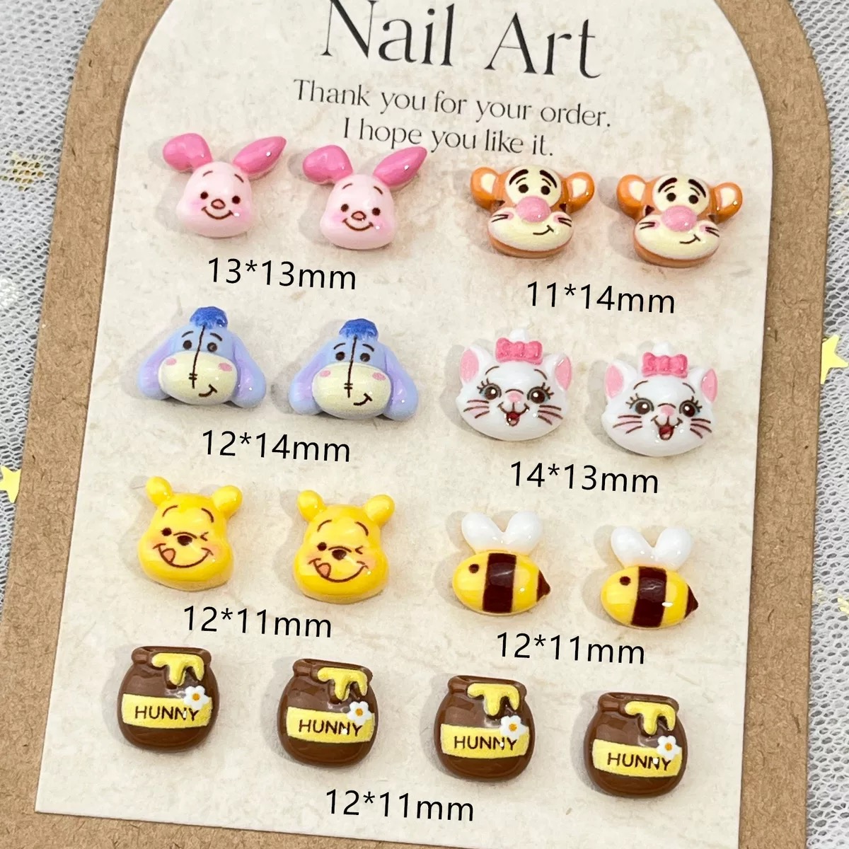 20 pcs Figur Resin Mini Kartun - Art Craft Disney ulasan dan harga