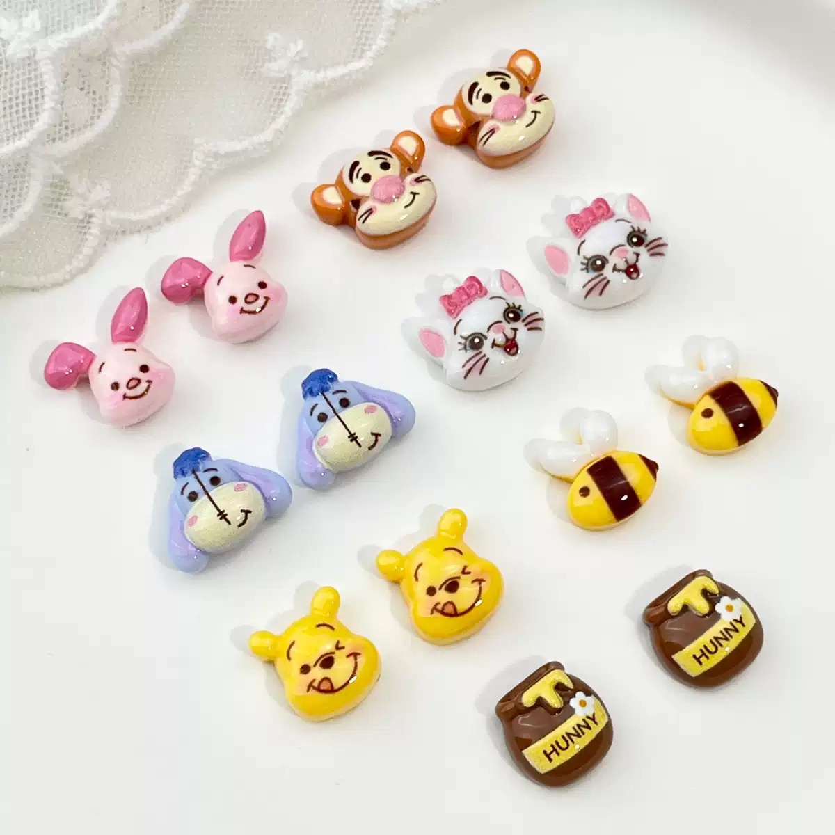 20 pcs Figur Resin Mini Kartun - Art Craft Disney ulasan dan harga