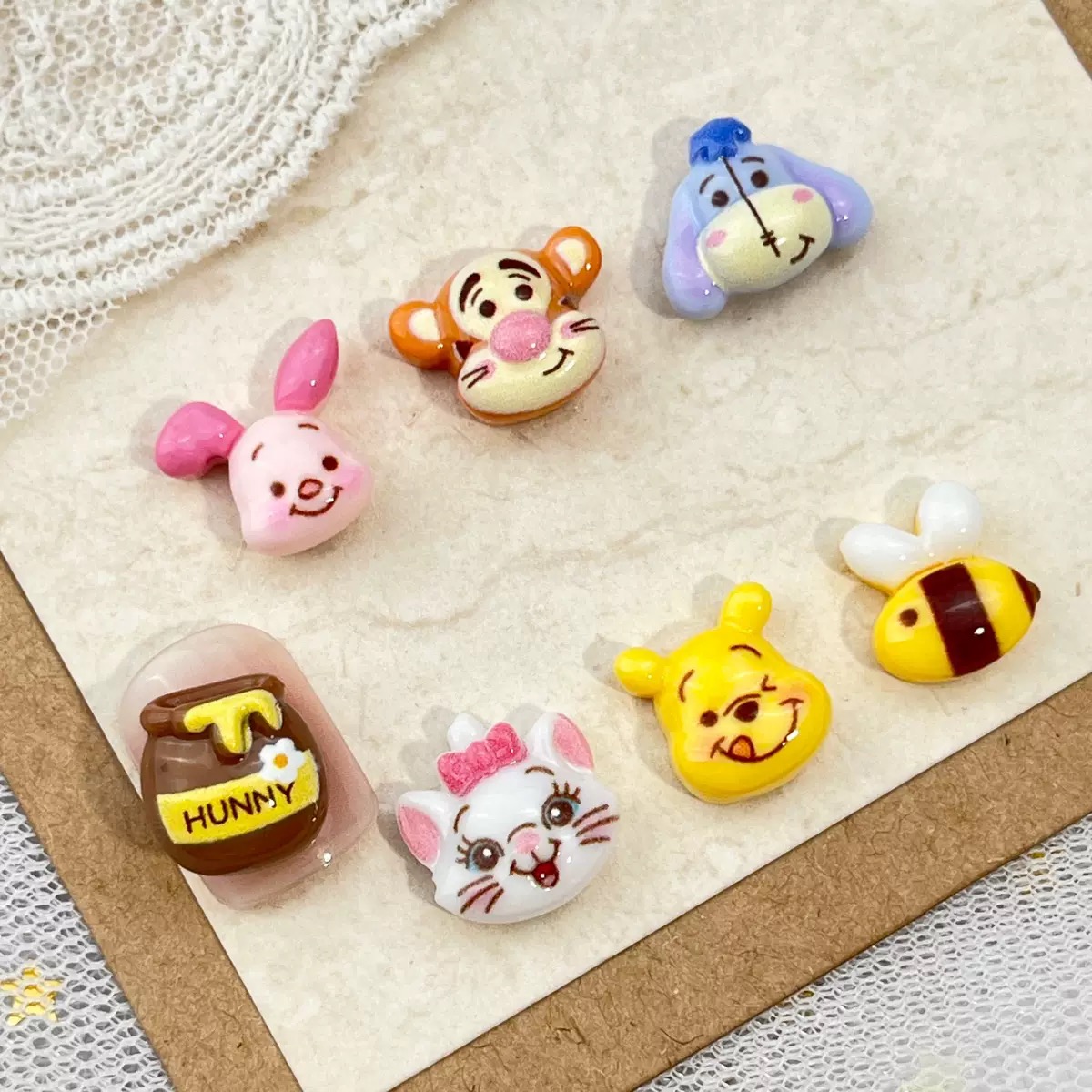 20 pcs Figur Resin Mini Kartun - Art Craft Disney ulasan dan harga