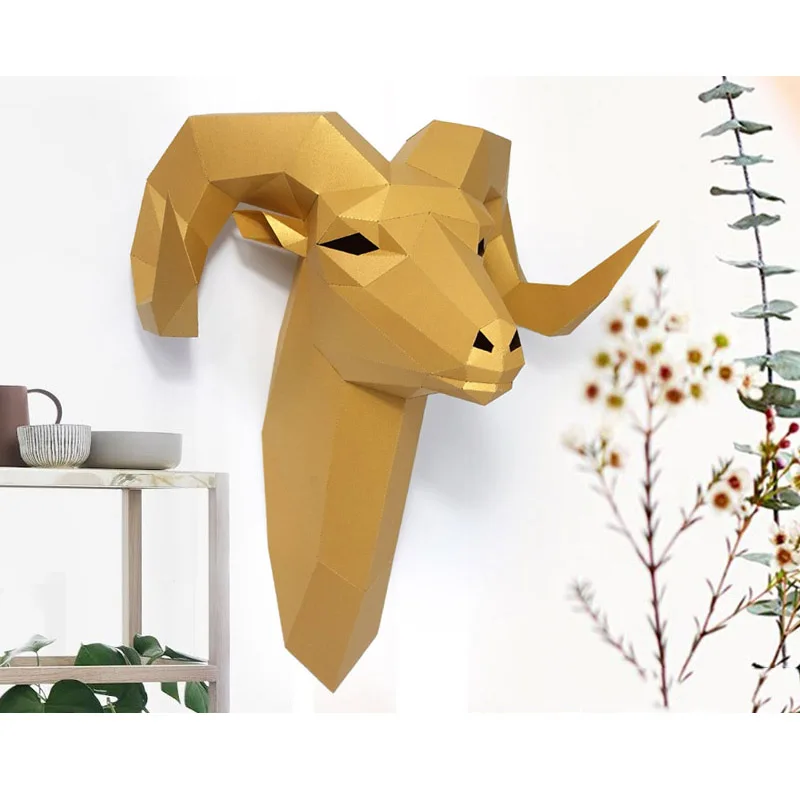 Pra-potongan Bighorn liar domb - Wallpaper Art And Craft ulasan dan harga