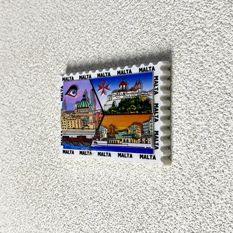 1 buah, Suvenir Turis Malta De - Art Craft Magnet ulasan dan harga