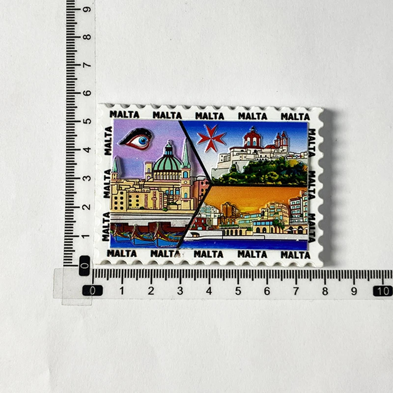 1 buah, Suvenir Turis Malta De - Art Craft Magnet ulasan dan harga