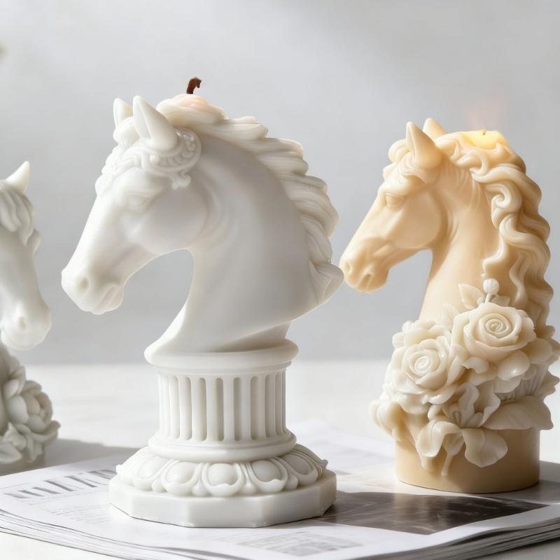 Cetakan Silikon Pembuat Lilin  - Art Craft Horse ulasan dan harga