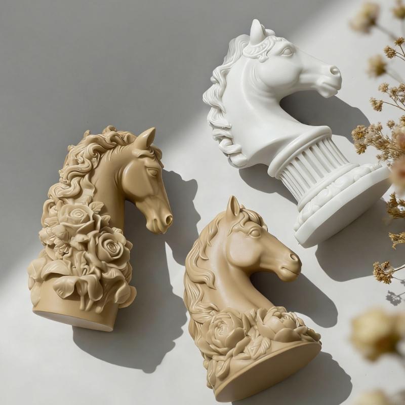 Cetakan Silikon Pembuat Lilin  - Art Craft Horse ulasan dan harga