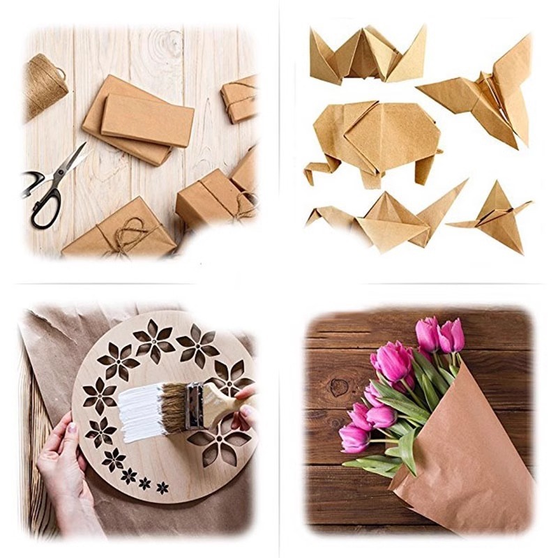 Kertas Kraft Coklat Ideal Untu - Wallpaper Art And Craft ulasan dan harga
