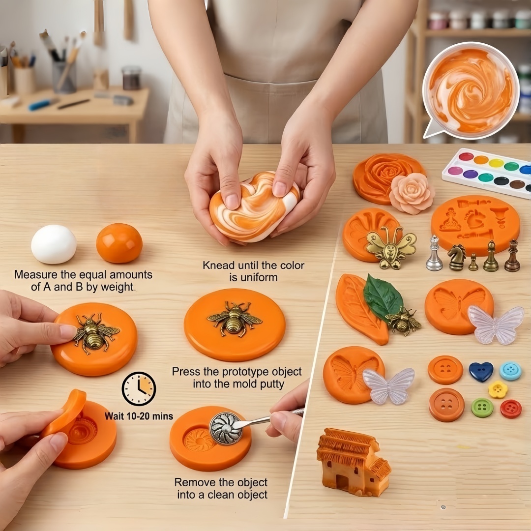 Set Kerajinan DIY Silikon Putt - Art Craft Project ulasan dan harga