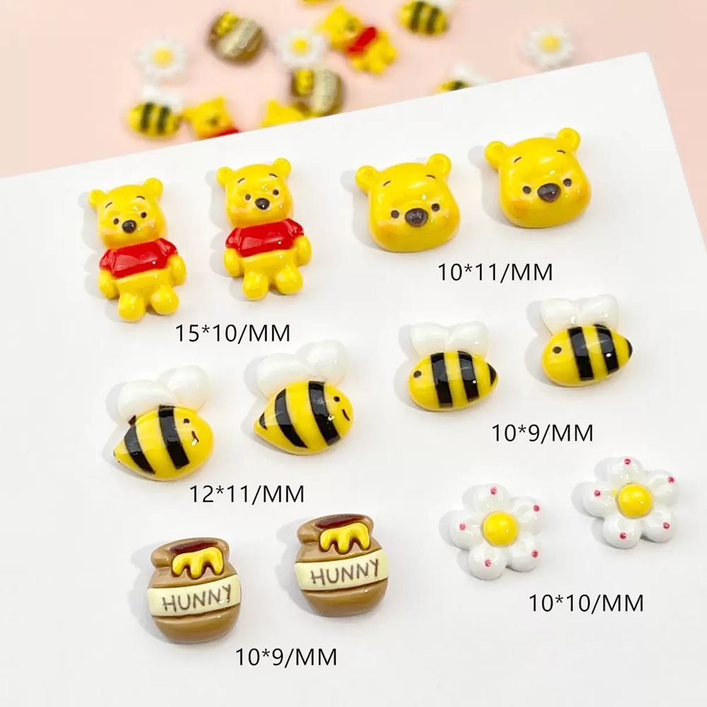 20Pcs Campuran Resin Seni Kuku - Art Craft Disney ulasan dan harga
