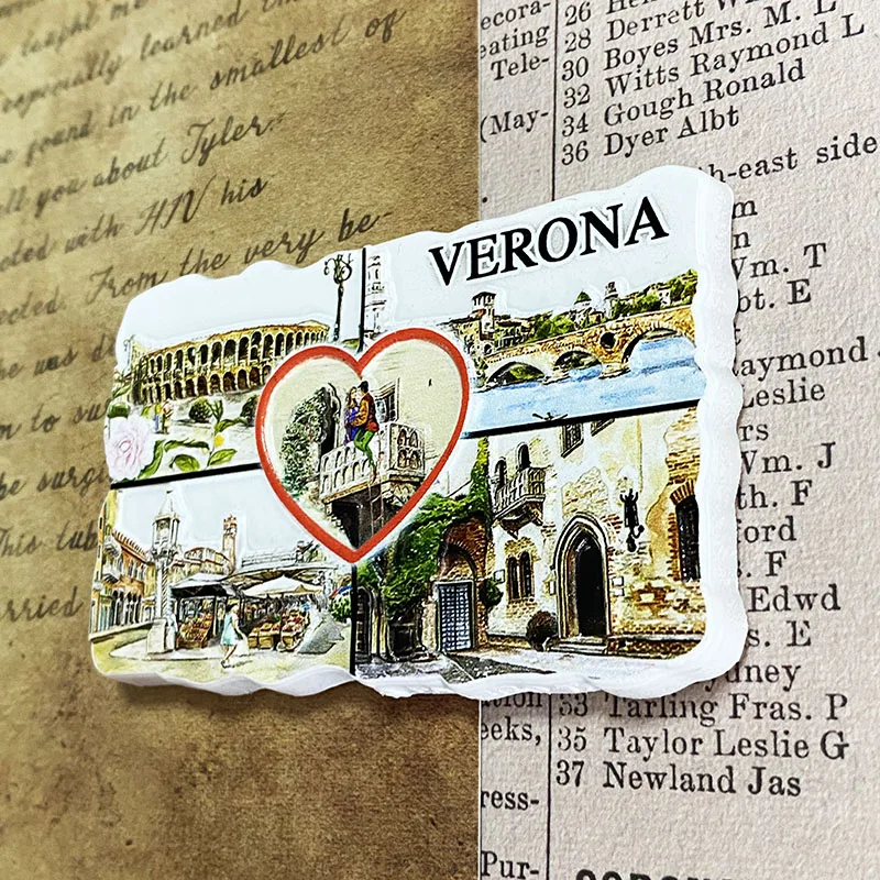 Pemandangan Arsitektur Verona  - Art Craft Magnet ulasan dan harga