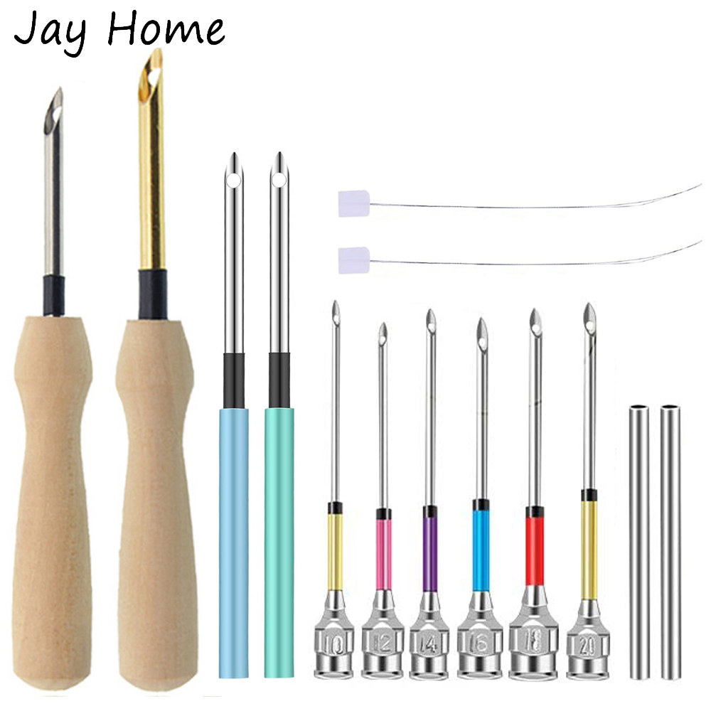 Bordir Jahitan Jarum Pukulan M - Punch Needle Kit ulasan dan harga
