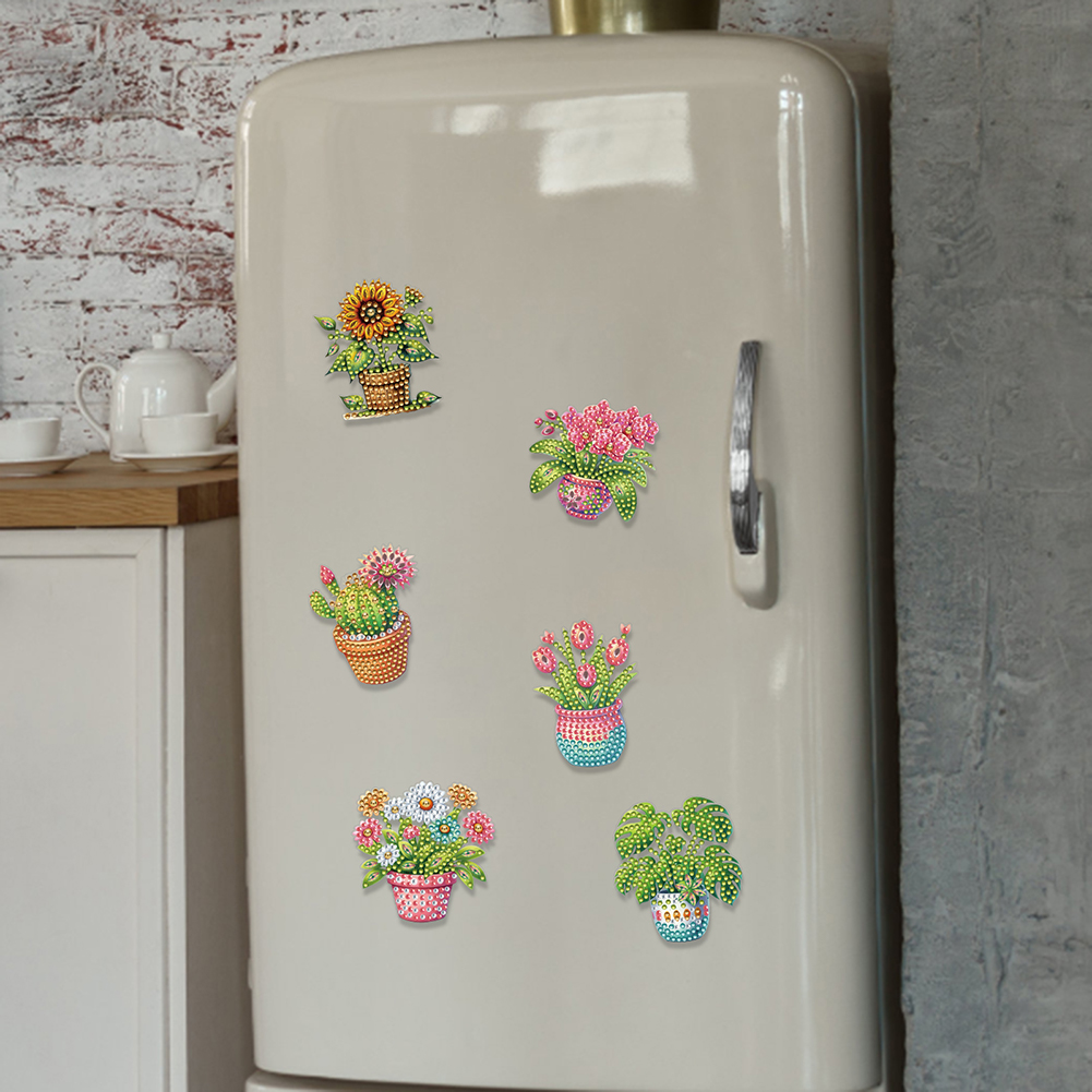 6 Buah Magnet Kulkas Seni Berl - Art Craft Magnet ulasan dan harga