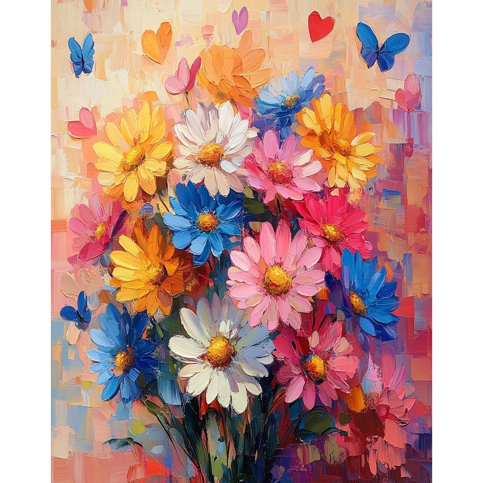 RUOPOTY Kit Lukisan Berlian 5d - Wallpaper Art And Craft ulasan dan harga