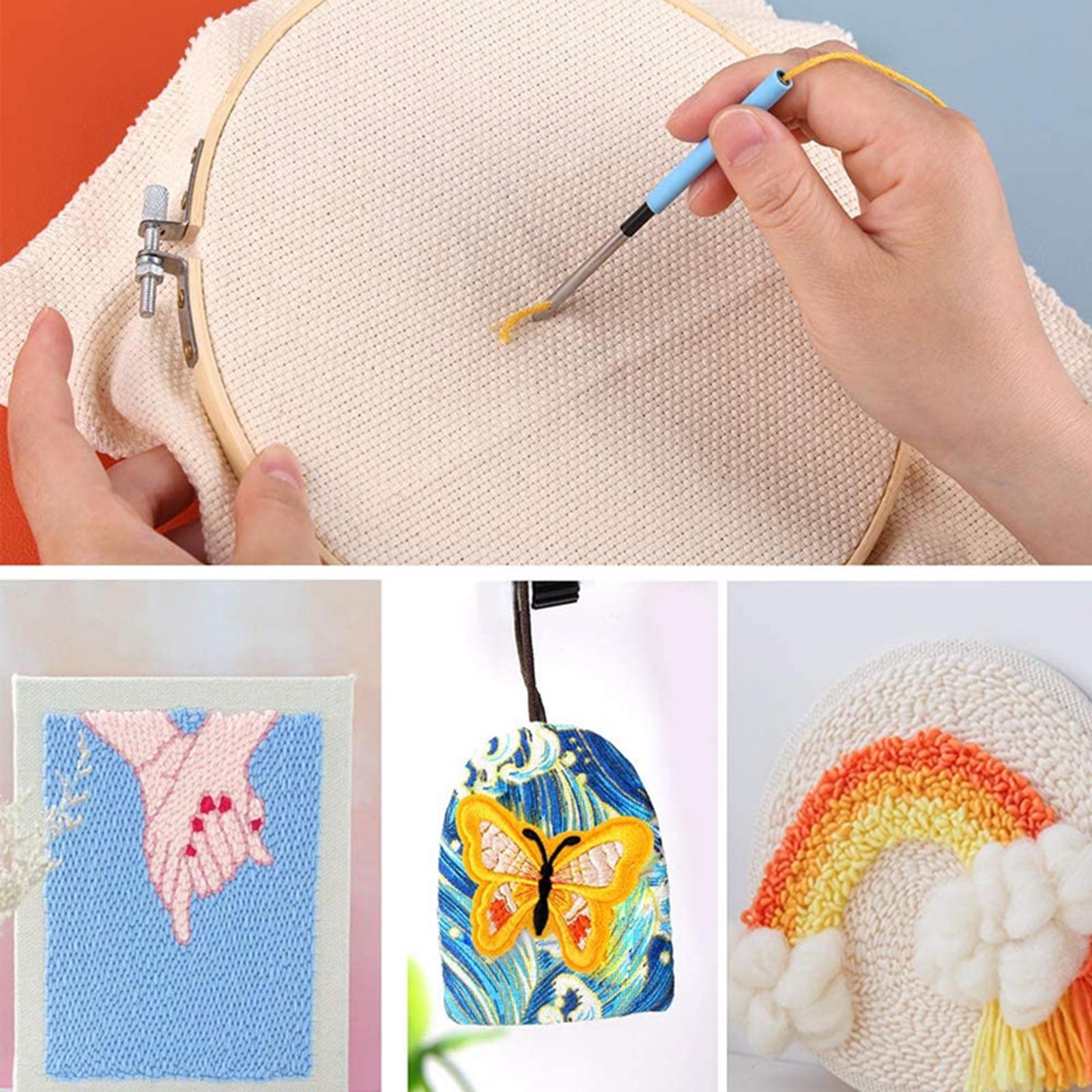 Kit Bordir Punch Needle dengan - Punch Needle Kit ulasan dan harga