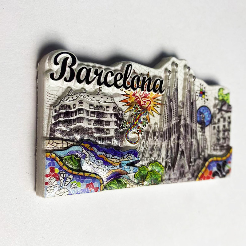 Suvenir Barcelona koleksi seni - Art Craft Magnet ulasan dan harga