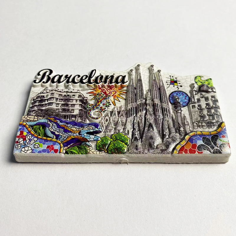 Suvenir Barcelona koleksi seni - Art Craft Magnet ulasan dan harga