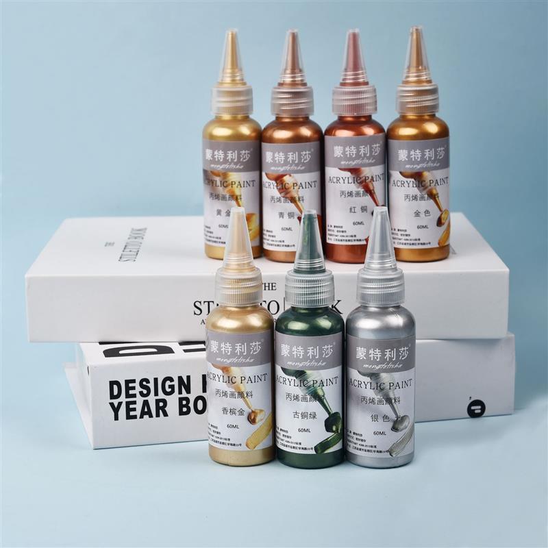 Pigmen cat akrilik metalik tah - Alcohol Ink Set ulasan dan harga