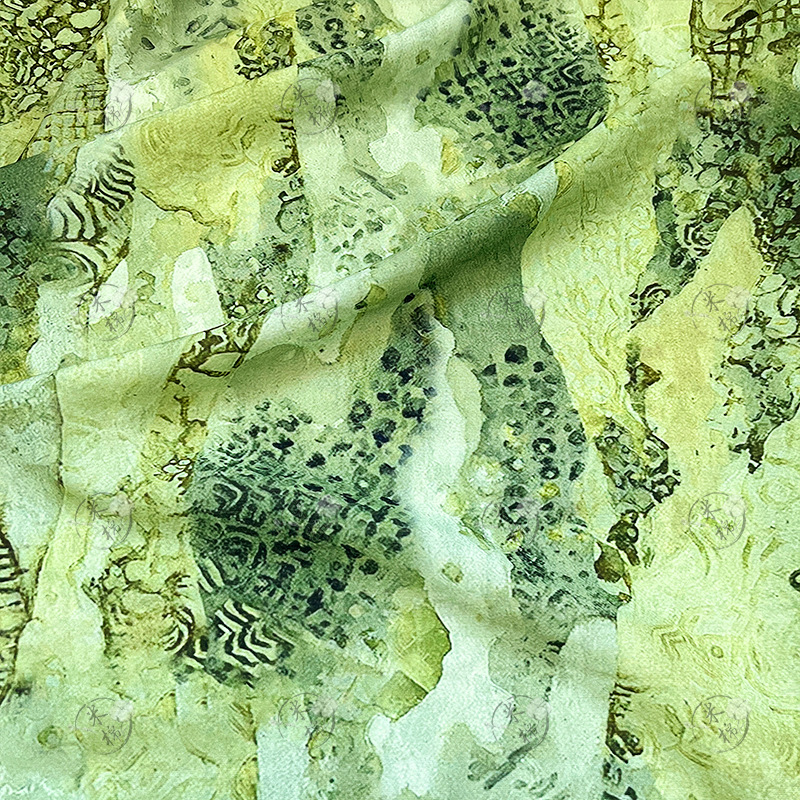 Kain katun brokat gaya lukisan - Silk Painting Dye ulasan dan harga