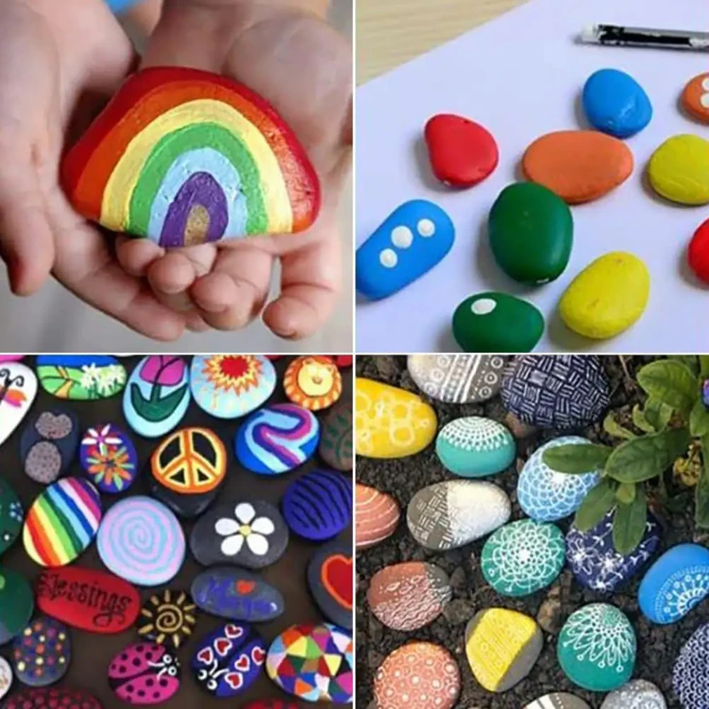 Kit Lukisan Batu DIY Grosir Ba - Art Craft Project ulasan dan harga