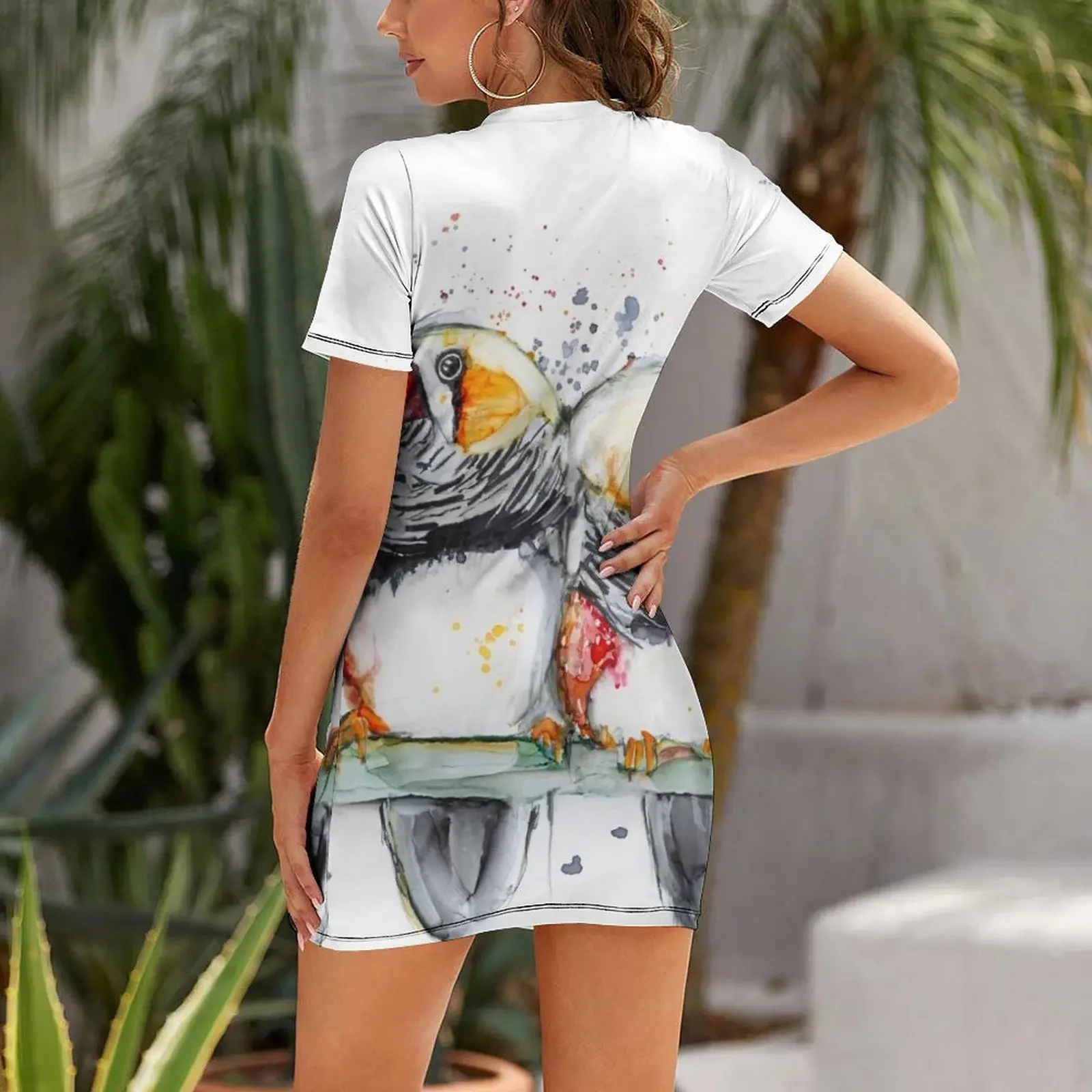 Gaun Pantai Lengan Pendek deng - Alcohol Ink Set ulasan dan harga
