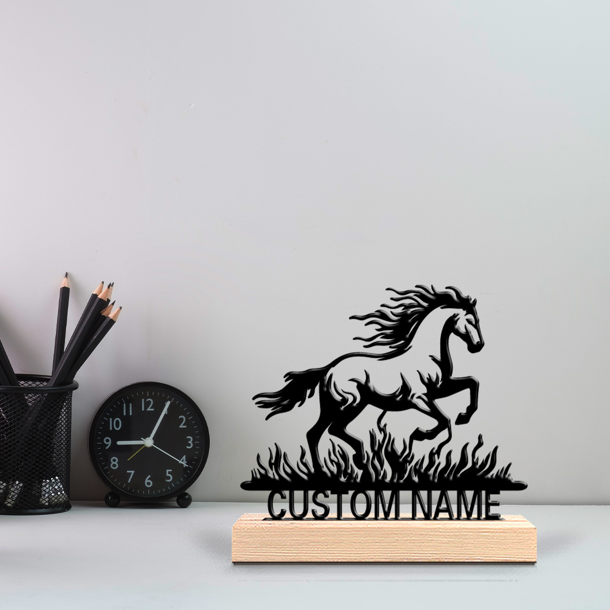 1pc Patung Kuda Sederhana Cust - Art Craft Horse ulasan dan harga