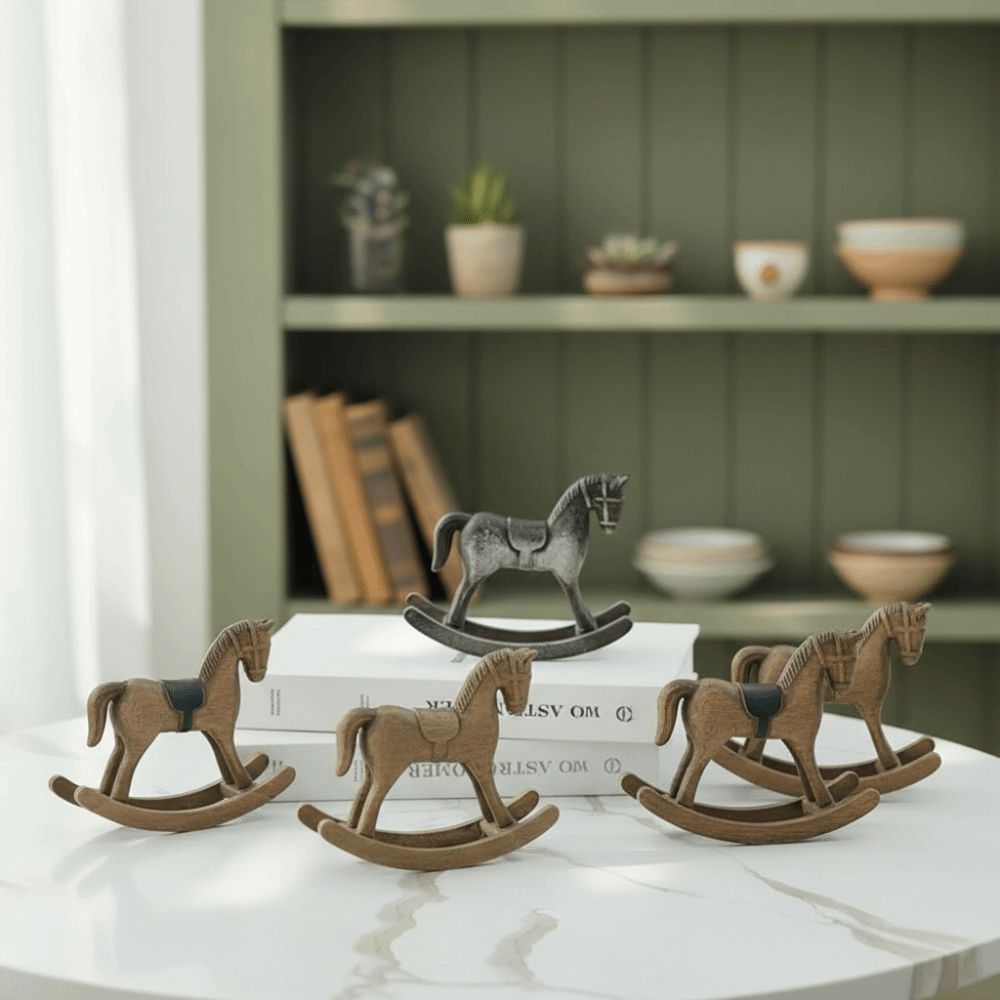 Kuda Kayu, Kuda Goyang Kayu, O - Art Craft Horse ulasan dan harga