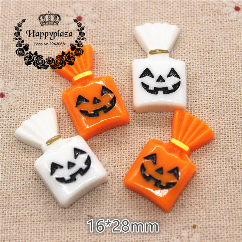 10 Pcs Resin Halloween Permen  - Tv Art And Craft ulasan dan harga