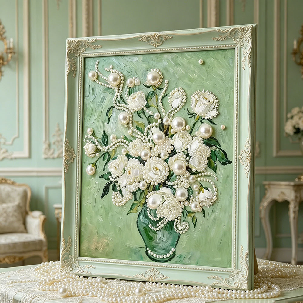 Kit Lukisan Mutiara DIY Huacan - Wallpaper Art And Craft ulasan dan harga
